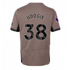 Tottenham Hotspur Destiny Udogie #38 Tredje Tröja Dam 2023-24 Korta ärmar